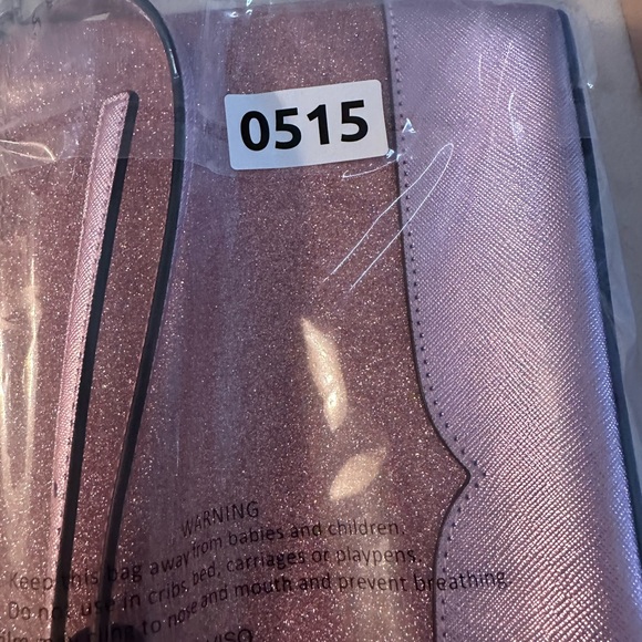 Kate Spade Lola Rose Pink Glitter Crossbody Handbag WKR00081 Beautiful 😍 - Picture 12 of 12